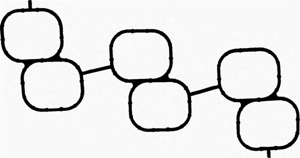 Прокладка, корпус впускного коллектора GLASER X82548-01