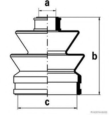 Комплект пылника, приводной вал MAGNETI MARELLI 600000065820