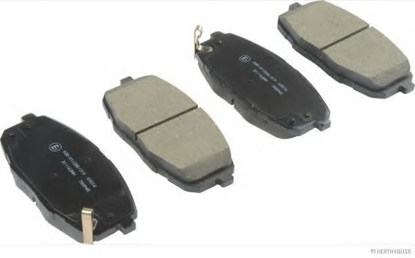 Комплект тормозных колодок, дисковый тормоз QH Benelux 088400