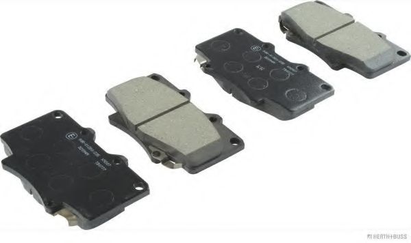 Комплект тормозных колодок, дисковый тормоз MAGNETI MARELLI 600000097640