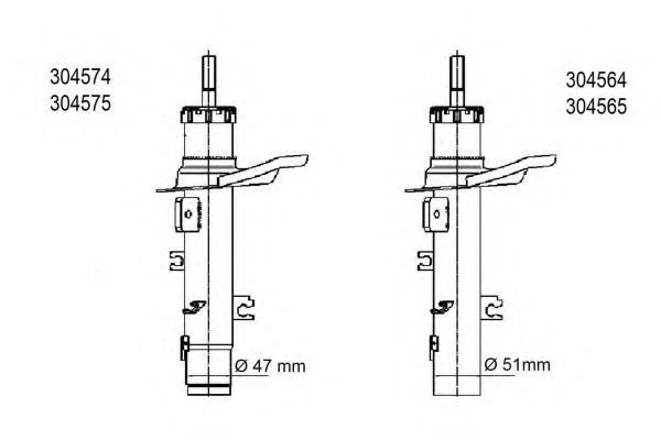 Амортизатор AL-KO 810097