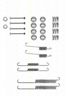 Комплектующие, тормозная колодка TRISCAN 8105 272532