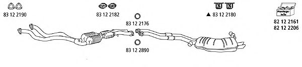 Система выпуска ОГ HJS BMW_143