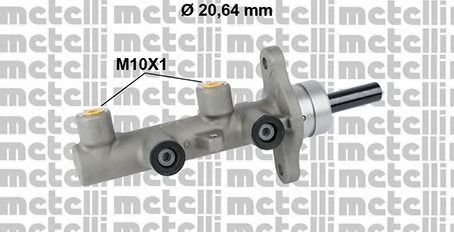 Главный тормозной цилиндр METELLI 05-0814