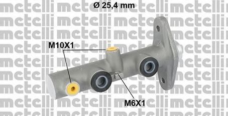 Главный тормозной цилиндр METELLI 05-0822