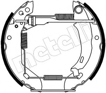 Комплект тормозных колодок METELLI 51-0059