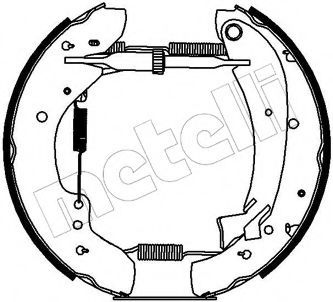 Комплект тормозных колодок METELLI 51-0073