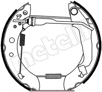 Комплект тормозных колодок METELLI 51-0174