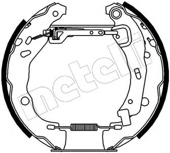 Комплект тормозных колодок METELLI 51-0180