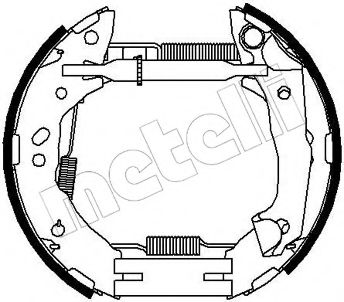 Комплект тормозных колодок METELLI 51-0209