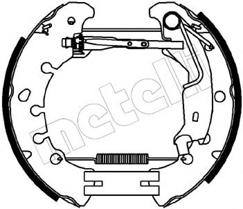 Комплект тормозных колодок METELLI 51-0219