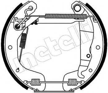 Комплект тормозных колодок METELLI 51-0234