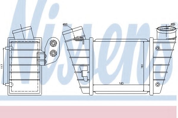 Интеркулер NISSENS 96746