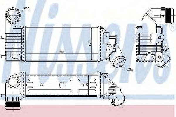 Интеркулер NISSENS 96765