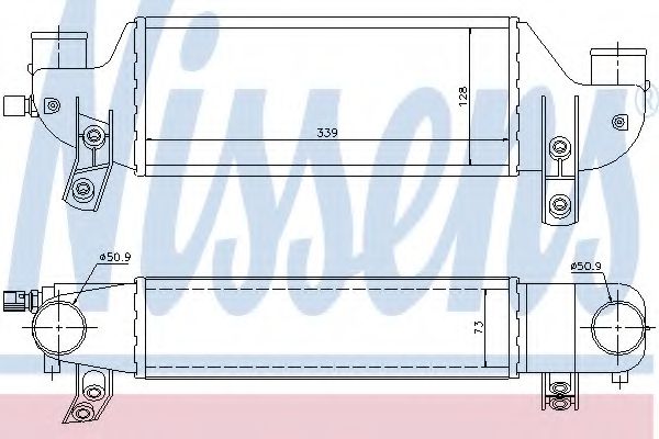 Интеркулер NISSENS 96693