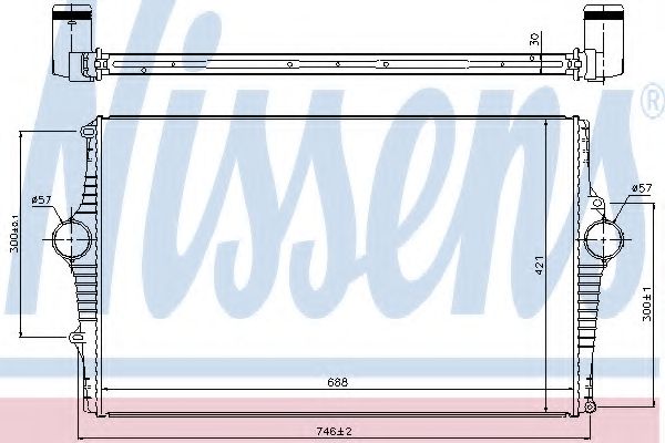 Интеркулер NISSENS 969002