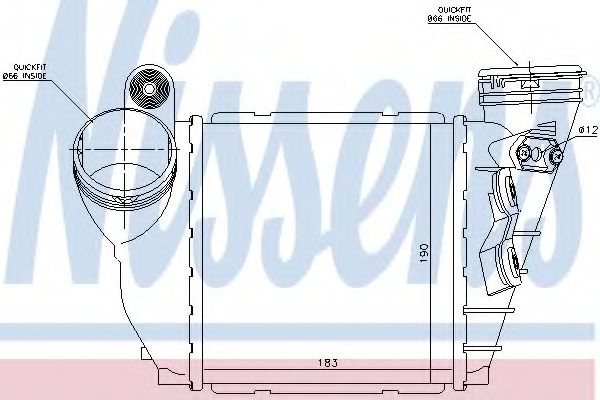 Интеркулер NISSENS 96679