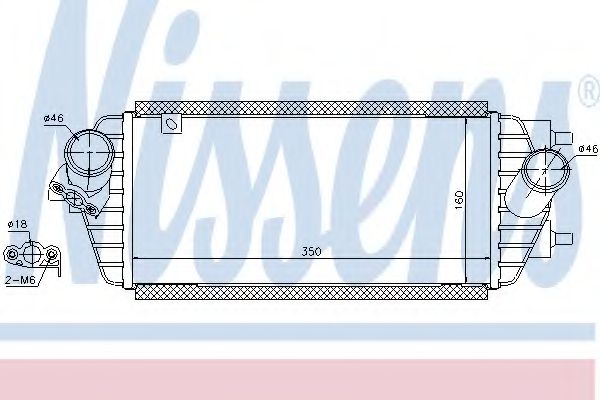 Интеркулер NISSENS 96456