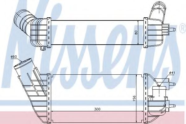 Интеркулер NISSENS 96573