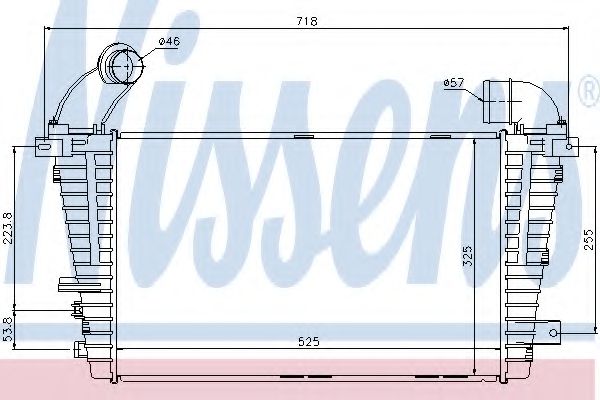 Интеркулер NISSENS 96590