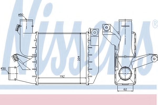 Интеркулер NISSENS 96697