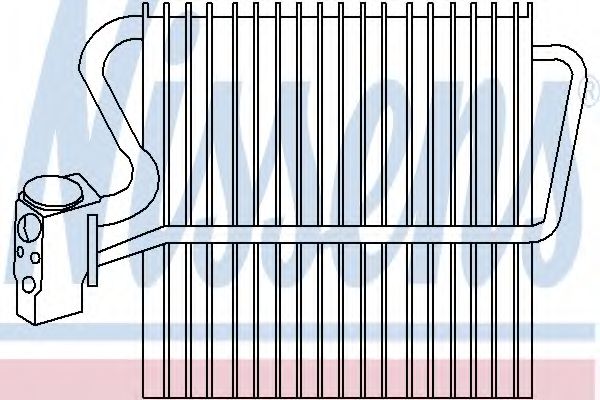 Испаритель, кондиционер NISSENS 92197