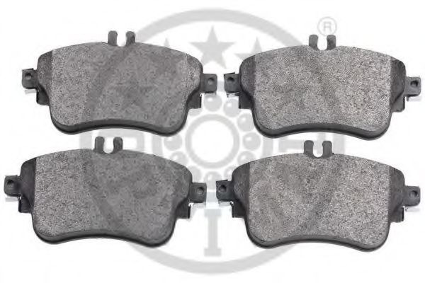 Комплект тормозных колодок, дисковый тормоз OPTIMAL 12610