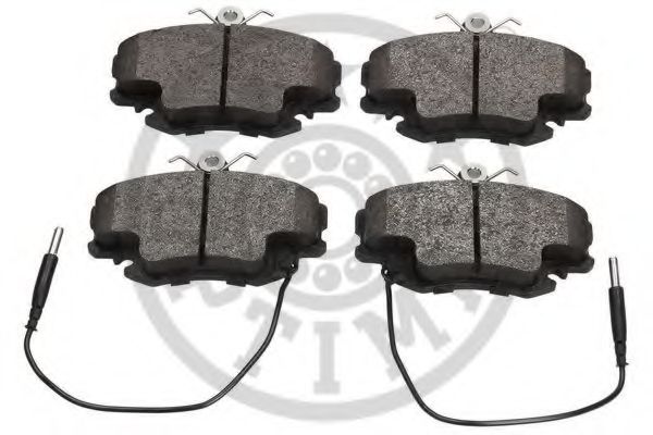 Комплект тормозных колодок, дисковый тормоз OPTIMAL 21463