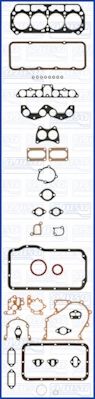 Комплект прокладок, двигатель AJUSA 50010500