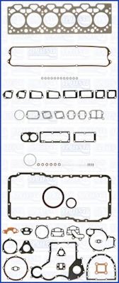 Комплект прокладок, двигатель AJUSA 50014000