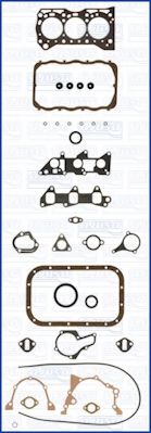 Комплект прокладок, двигатель SPESSO 212478