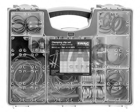 Набор, зажимная скоба SWAG 99 98 0970