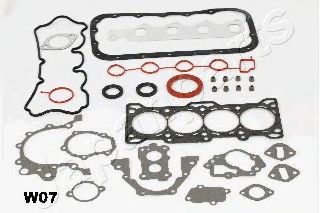 Комплект прокладок, головка цилиндра JAPANPARTS KG-W07