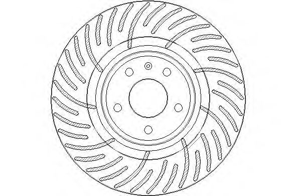 Тормозной диск NATIONAL NBD1518