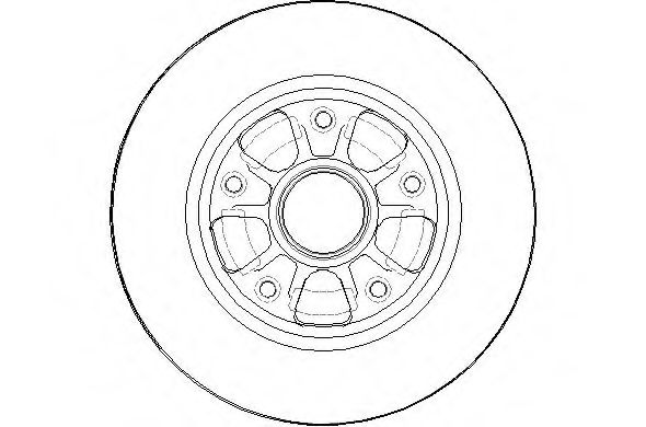 Тормозной диск NATIONAL NBD1774