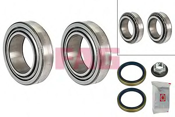 Комплект подшипника ступицы колеса FAG 713 6780 10