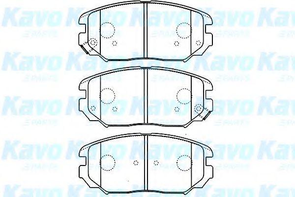 Комплект тормозных колодок, дисковый тормоз KAVO PARTS BP-3029