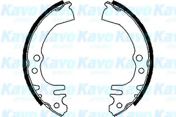 Комплект тормозных колодок KAVO PARTS BS-1910