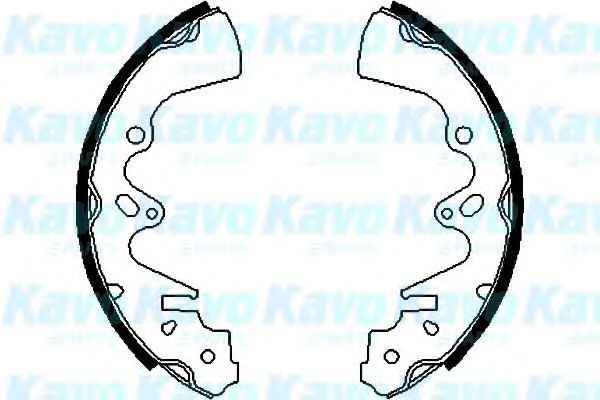 Комплект тормозных колодок KAVO PARTS BS-5404