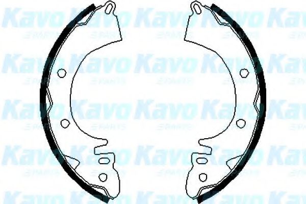 Комплект тормозных колодок KAVO PARTS BS-6401