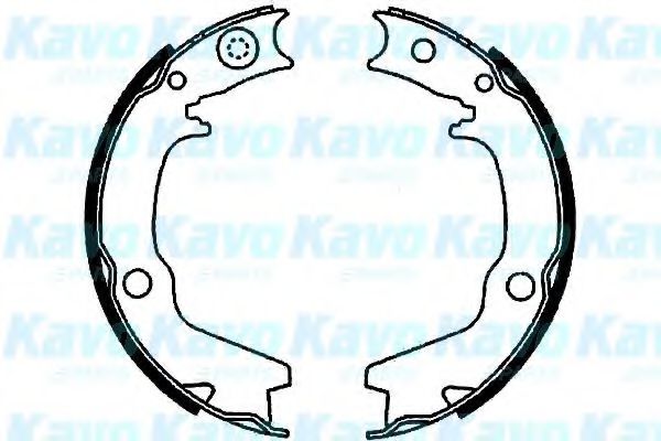 Комплект тормозных колодок KAVO PARTS BS-6417