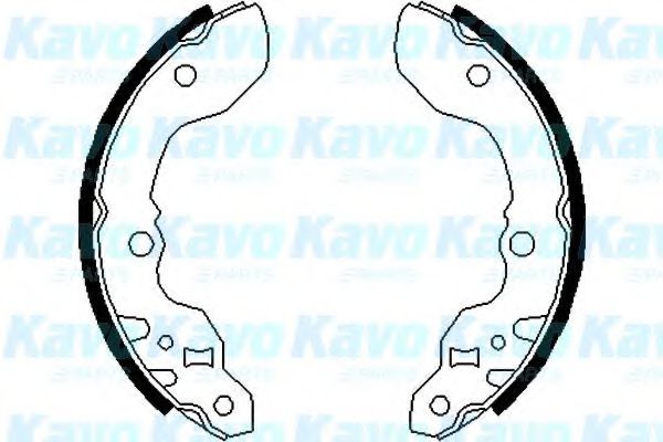 Комплект тормозных колодок KAVO PARTS BS-8912