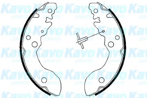 Комплект тормозных колодок KAVO PARTS BS-8913