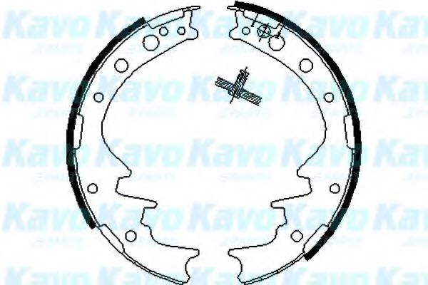 Комплект тормозных колодок KAVO PARTS BS-9902