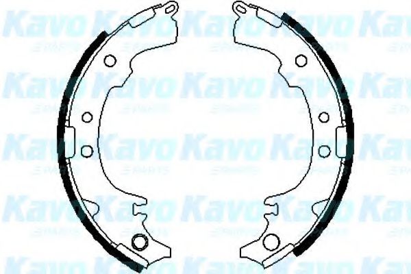 Комплект тормозных колодок KAVO PARTS BS-9914