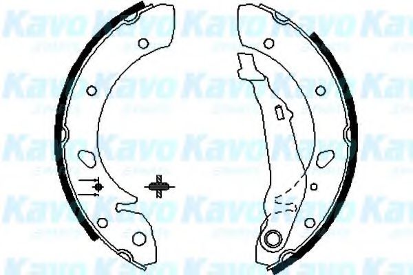 Комплект тормозных колодок KAVO PARTS BS-9915