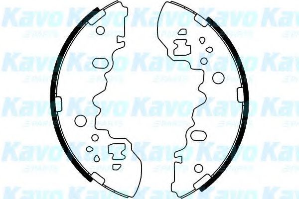 Комплект тормозных колодок KAVO PARTS BS5432
