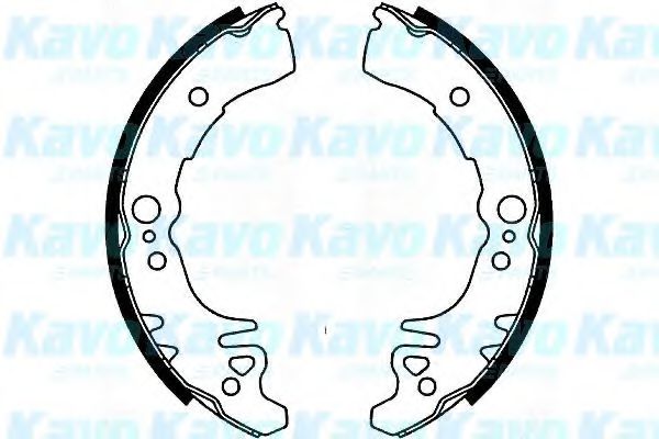 Комплект тормозных колодок KAVO PARTS BS-9937
