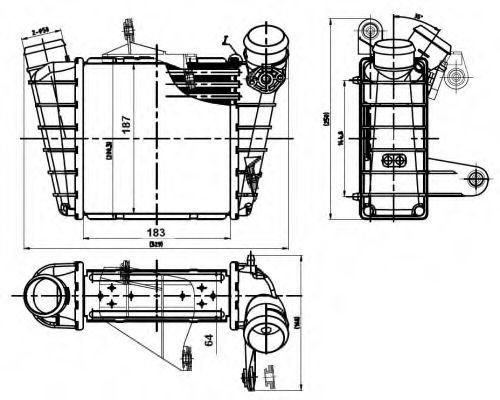 Интеркулер NRF 30842