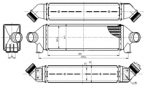 Интеркулер NRF 30887